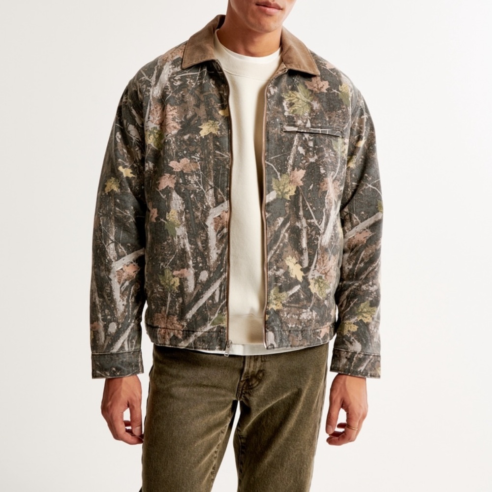 ABERCROMBIE CAMO JACKET